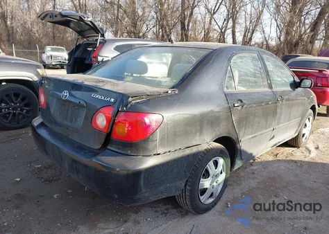 2004 Toyota Corolla Le z USA, uszkodzony, nr VIN 2T1BR38EX4C313245